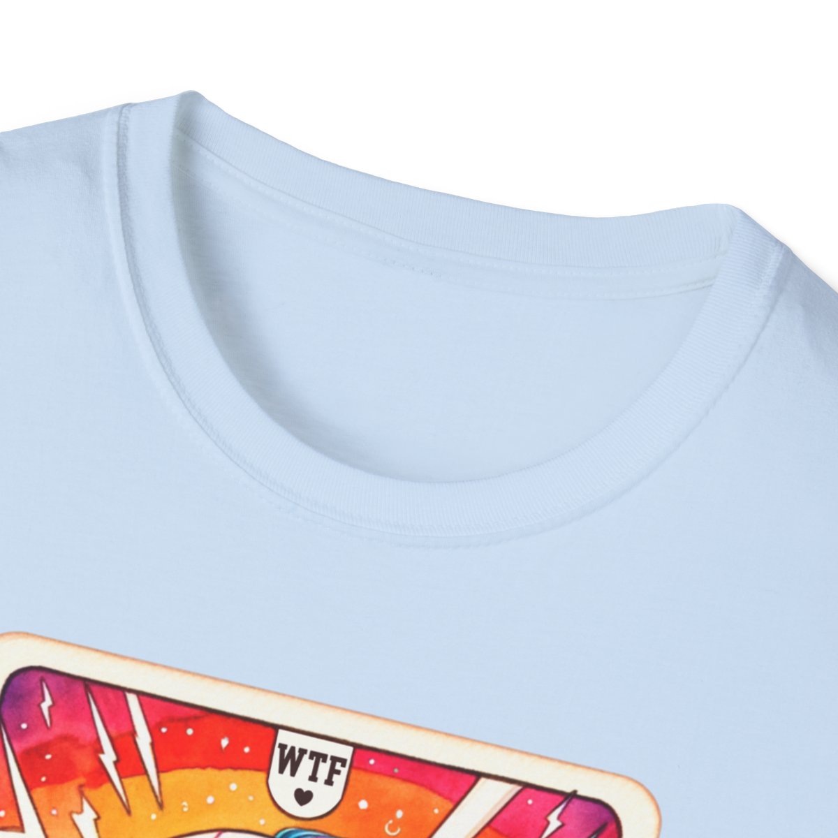 The Last Nerve Skeleton Tarot T-Shirt - funny t-shirt by Cheeky Business