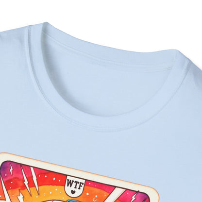 The Last Nerve Skeleton Tarot T-Shirt - funny t-shirt by Cheeky Business