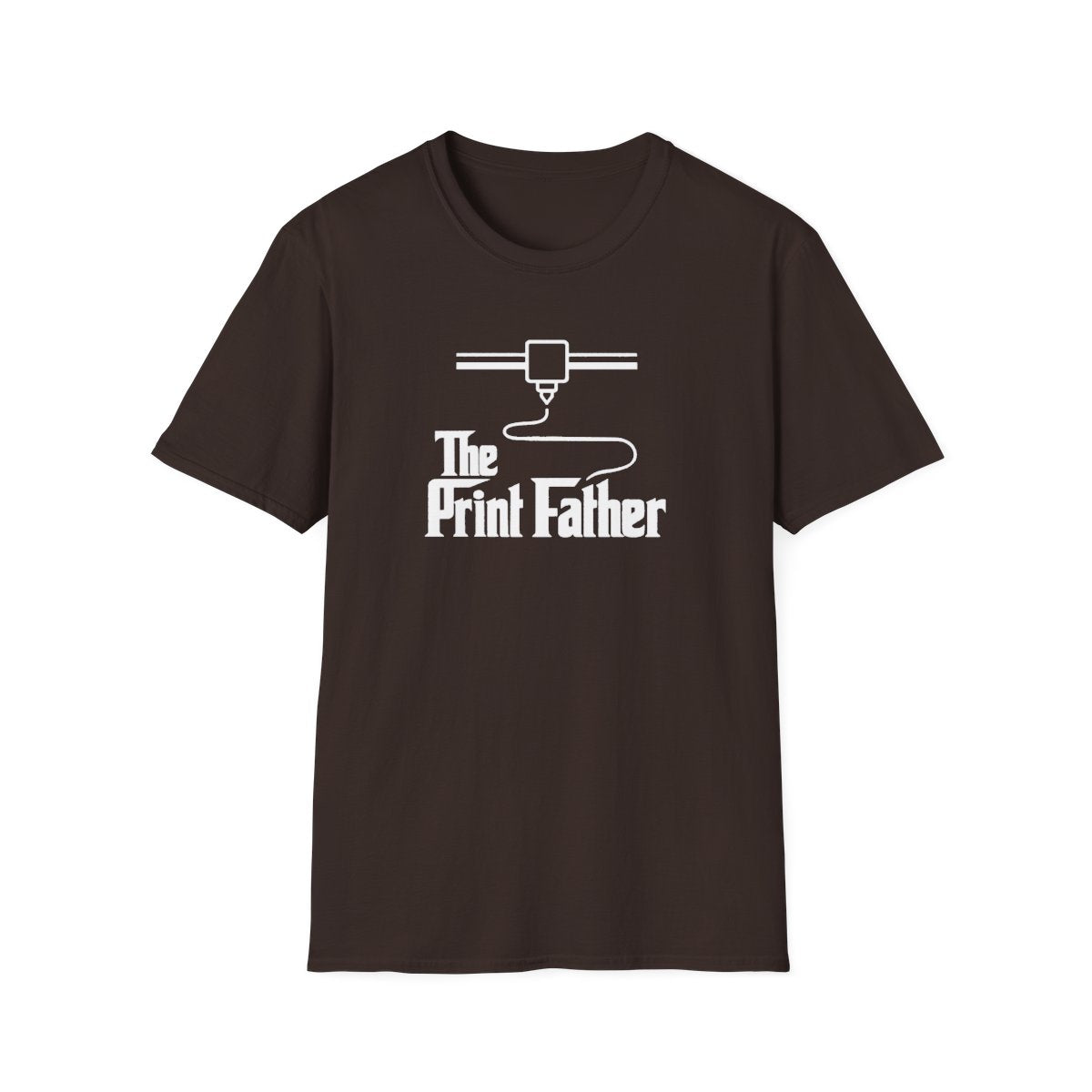 The Print Father T-Shirt - funny t-shirt by Cheeky Business