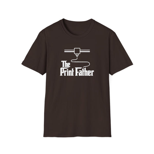 The Print Father T-Shirt - funny t-shirt by Cheeky Business