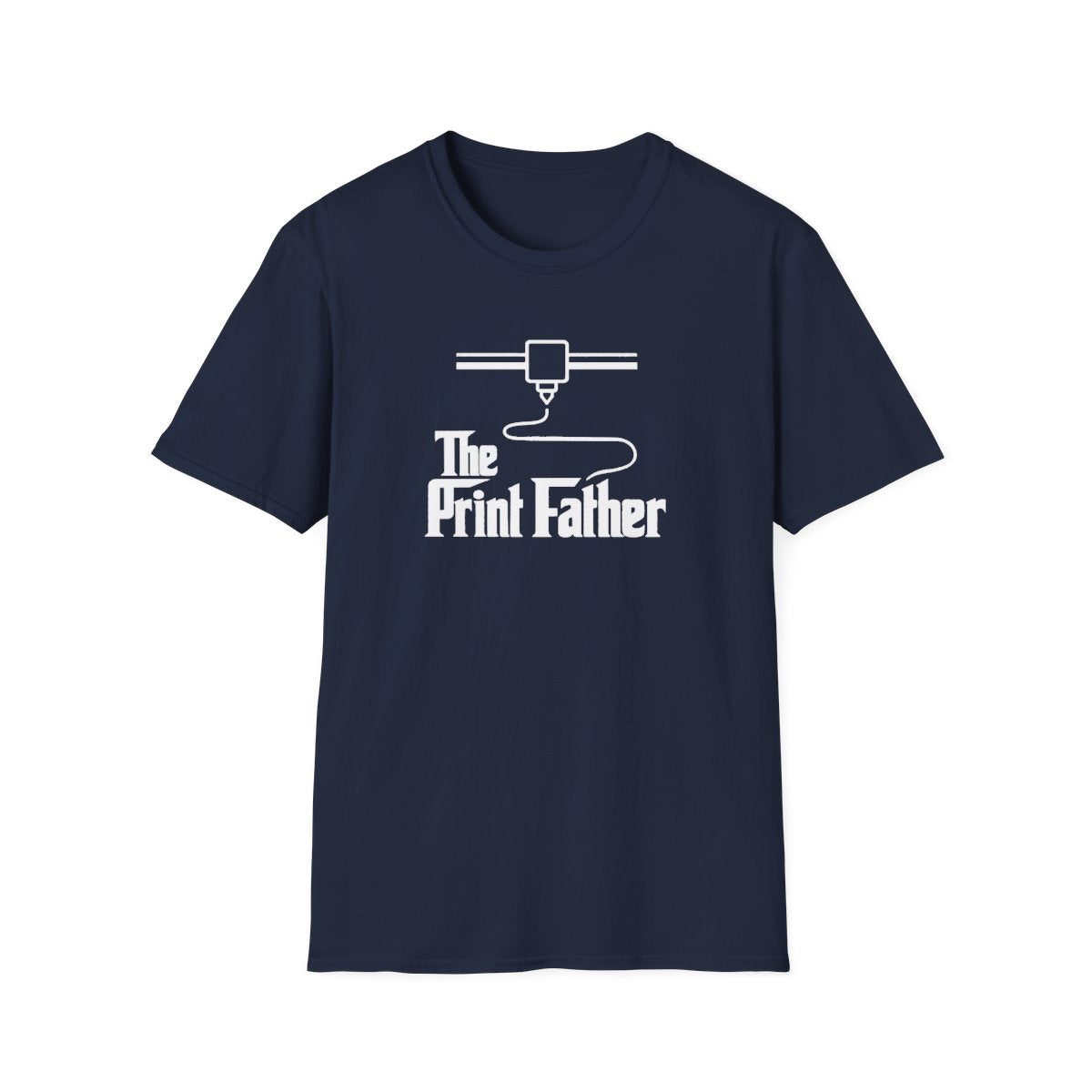The Print Father T-Shirt - funny t-shirt by Cheeky Business