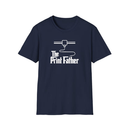 The Print Father T-Shirt - funny t-shirt by Cheeky Business