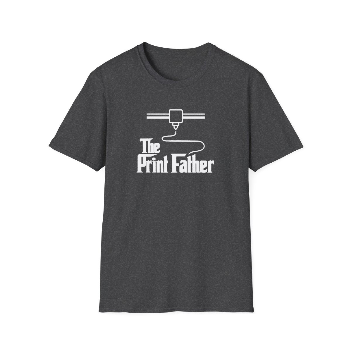 The Print Father T-Shirt - funny t-shirt by Cheeky Business