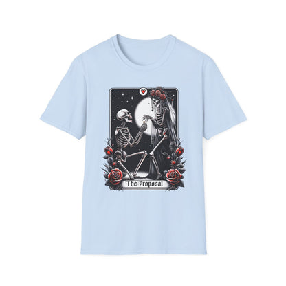 The Proposal Gothic Tarot T-Shirt - funny t-shirt by Cheeky Business