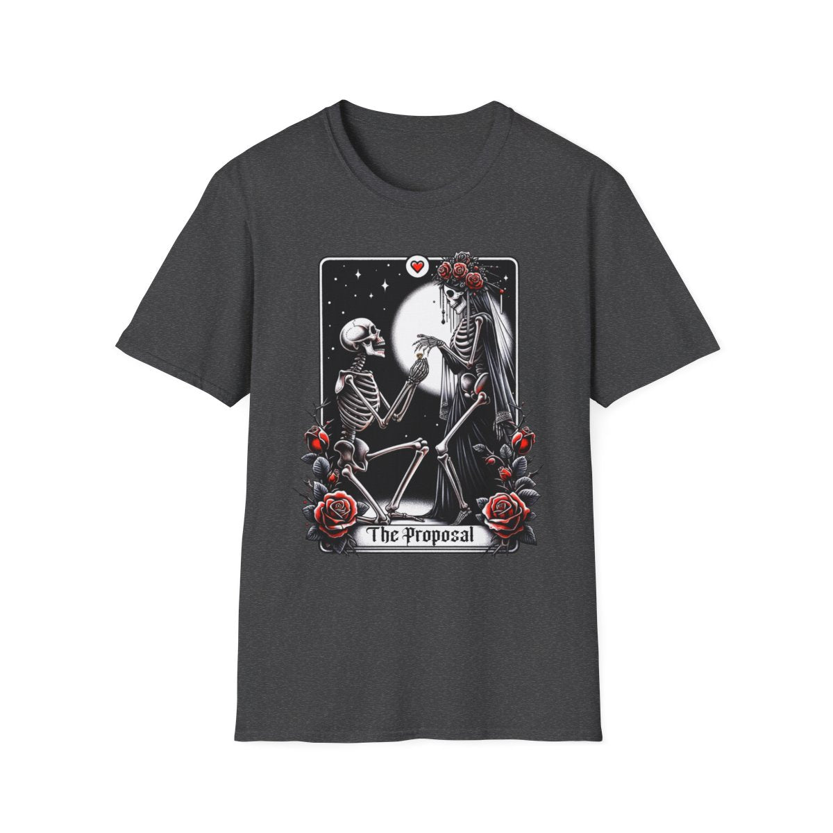 The Proposal Gothic Tarot T-Shirt - funny t-shirt by Cheeky Business