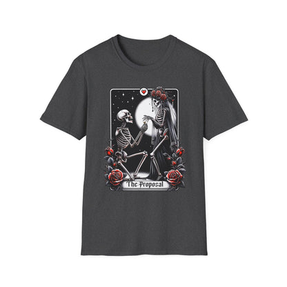 The Proposal Gothic Tarot T-Shirt - funny t-shirt by Cheeky Business