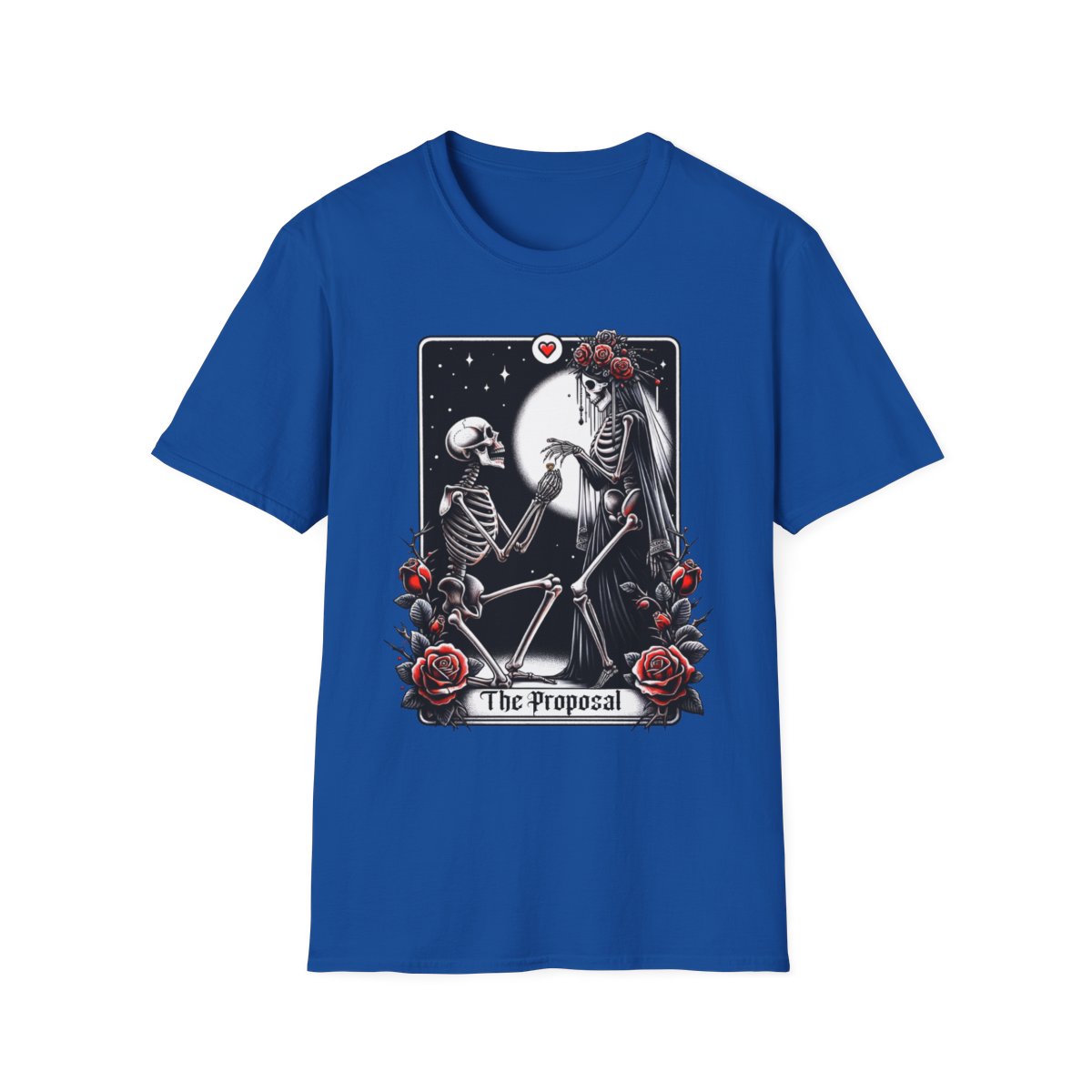 The Proposal Gothic Tarot T-Shirt - funny t-shirt by Cheeky Business