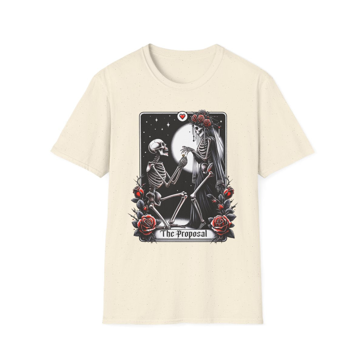 The Proposal Gothic Tarot T-Shirt - funny t-shirt by Cheeky Business