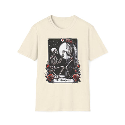The Proposal Gothic Tarot T-Shirt - funny t-shirt by Cheeky Business