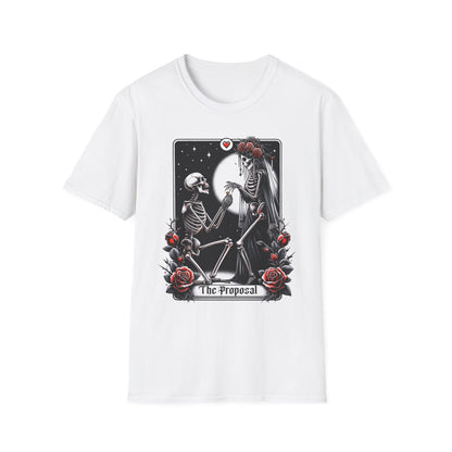 The Proposal Gothic Tarot T-Shirt - funny t-shirt by Cheeky Business