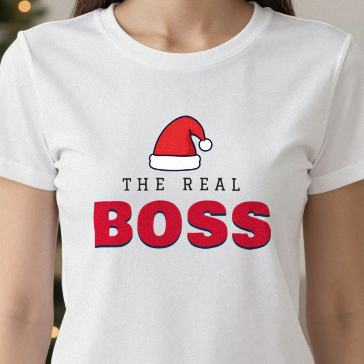 The Real Boss Christmas Jumper & T-Shirt in another colour