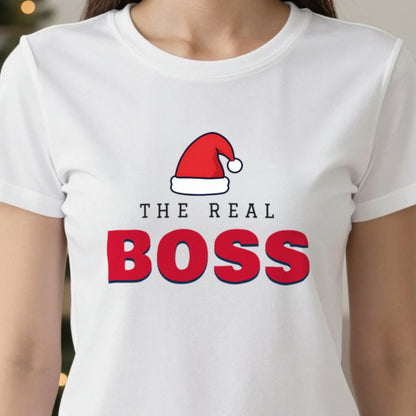 The Real Boss Christmas Jumper & T-Shirt in another colour