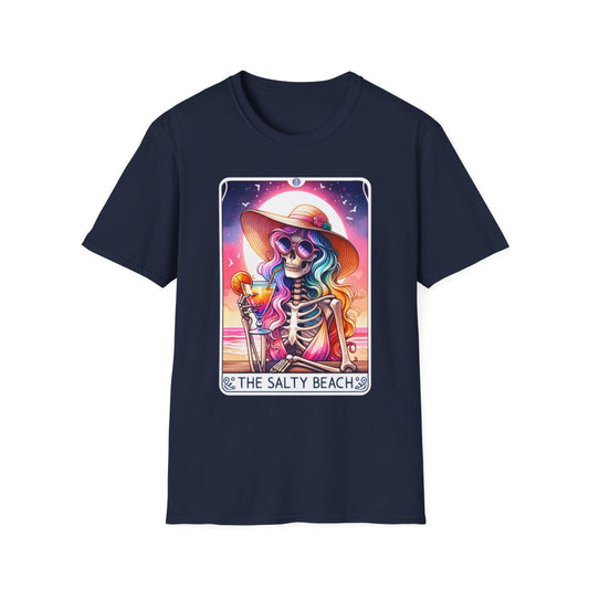 The Salty Beach Tarot Graphic T-Shirt - funny t-shirt by Cheeky Business