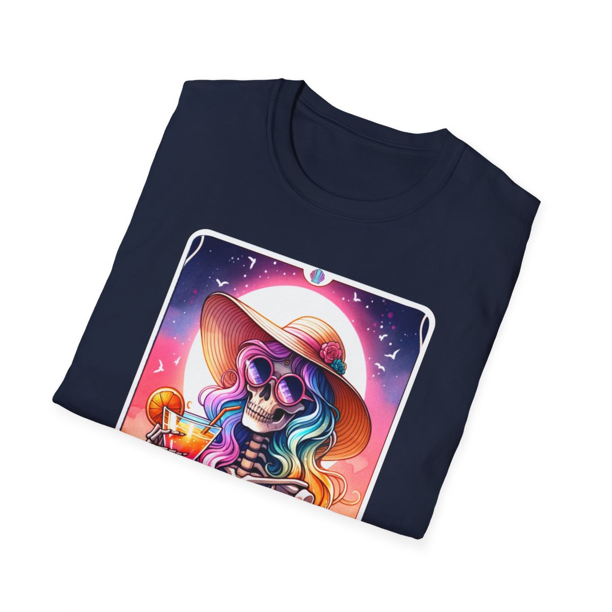 The Salty Beach Tarot Graphic T-Shirt - funny t-shirt by Cheeky Business