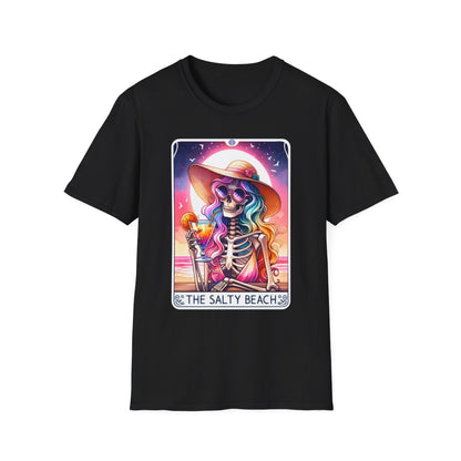 The Salty Beach Tarot Graphic T-Shirt - funny t-shirt by Cheeky Business