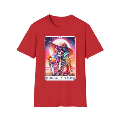 The Salty Beach Tarot Graphic T-Shirt - funny t-shirt by Cheeky Business