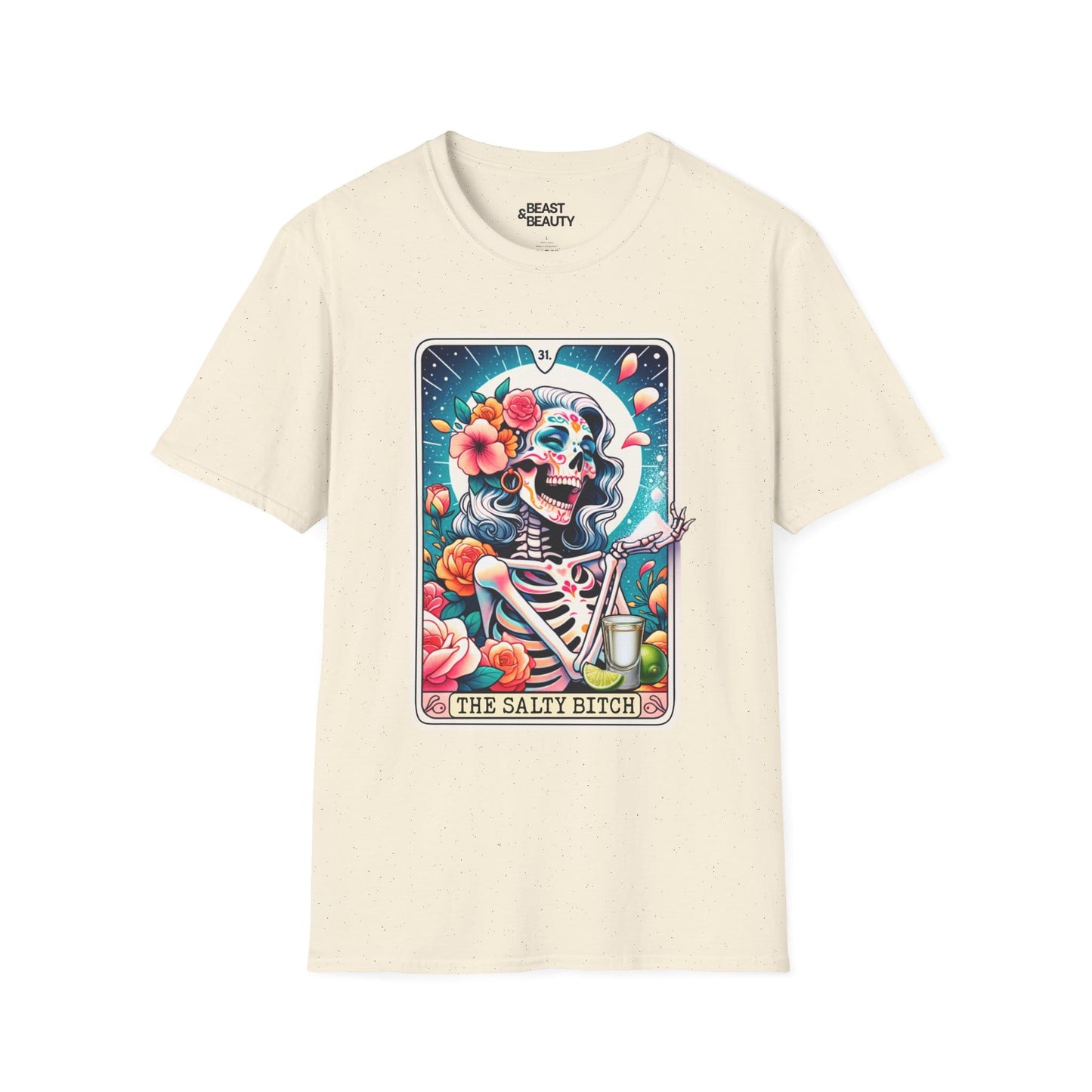 The Salty Bitch Tarot Graphic T-Shirt t-shirt product image 7 from Beast and Beauty