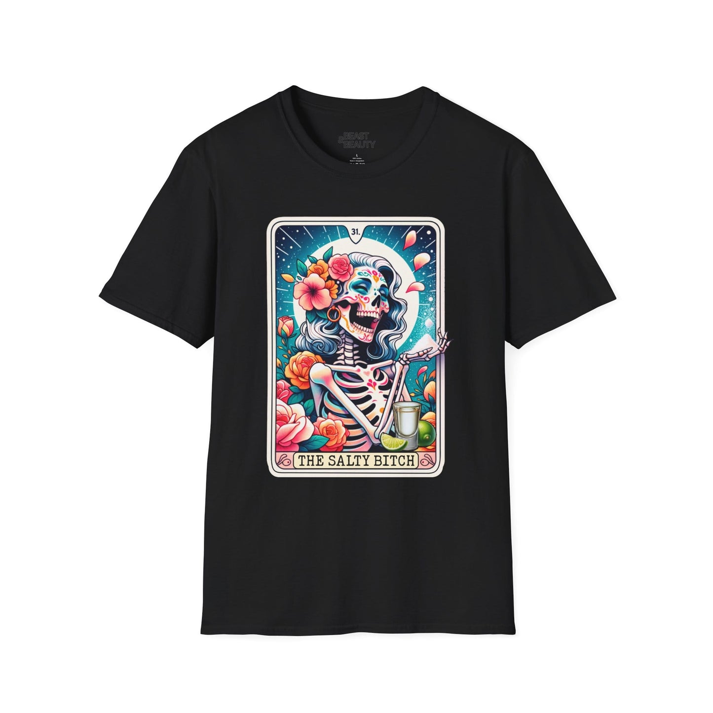 The Salty Bitch Tarot Graphic T-Shirt t-shirt product image 5 from Beast and Beauty