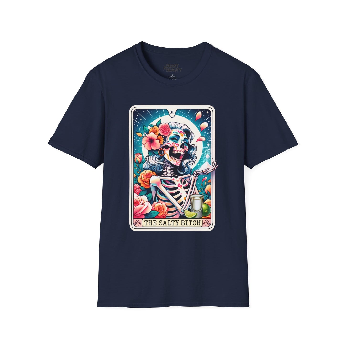 The Salty Bitch Tarot Graphic T-Shirt t-shirt product image 3 from Beast and Beauty