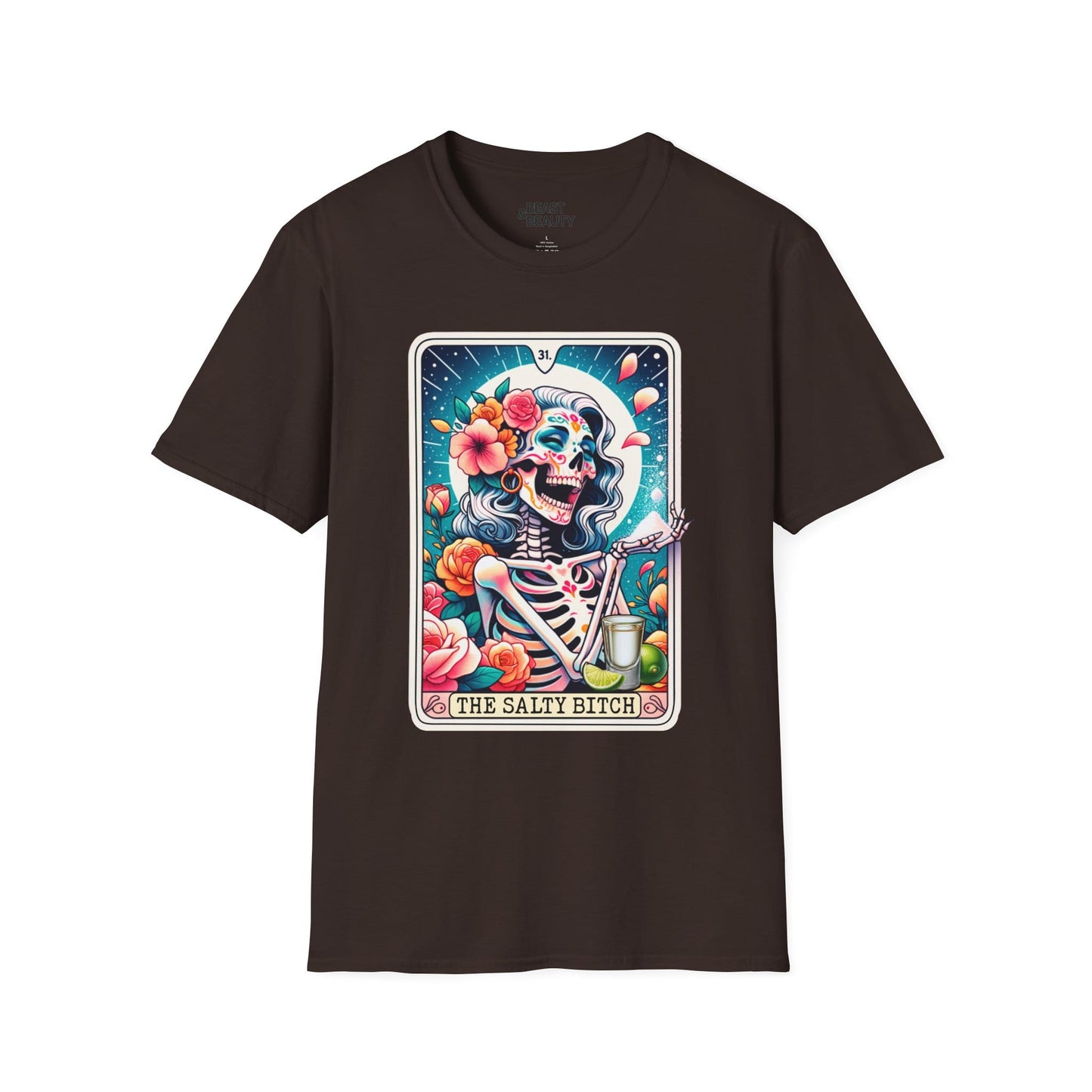 The Salty Bitch Tarot Graphic T-Shirt t-shirt product image 2 from Beast and Beauty