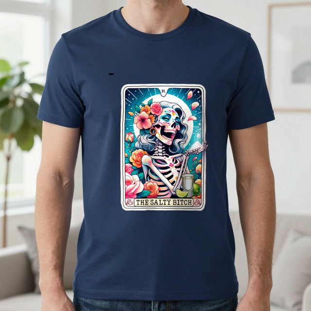 The Salty Bitch Tarot Graphic T-Shirt