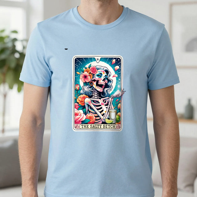 The Salty Bitch Tarot Graphic T-Shirt