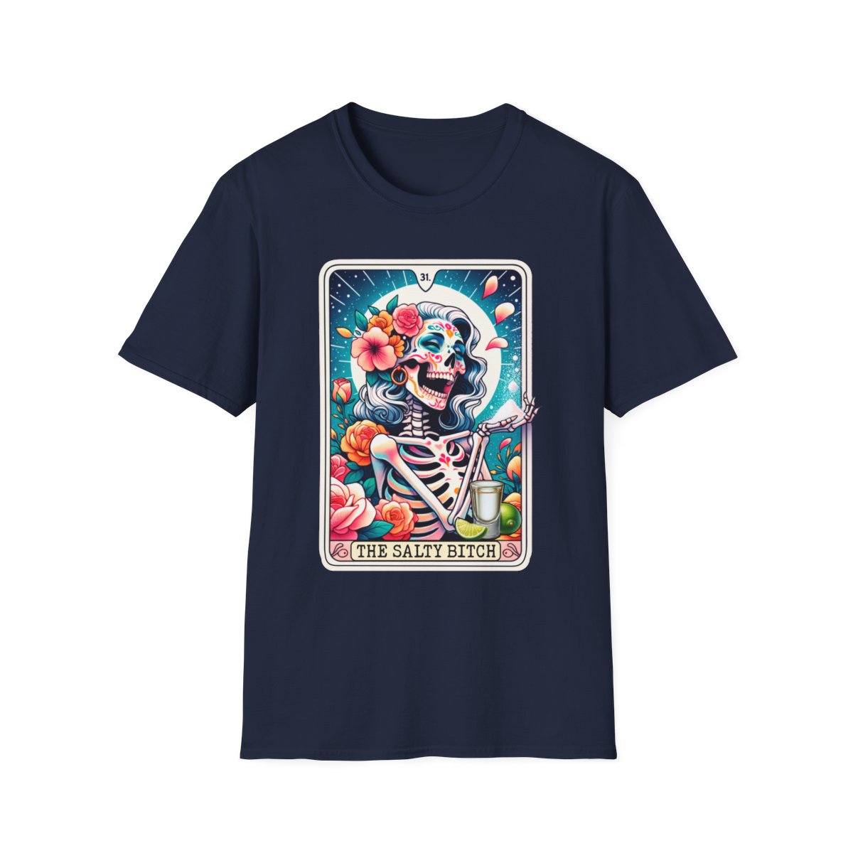 The Salty Bitch Tarot Graphic T-Shirt - funny t-shirt by Cheeky Business