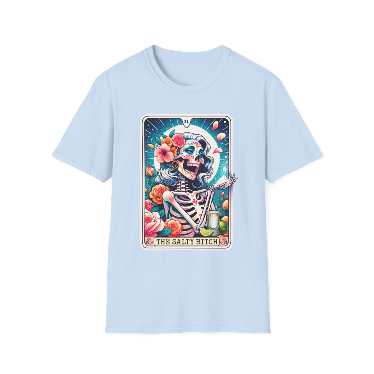The Salty Bitch Tarot Graphic T-Shirt - funny t-shirt by Cheeky Business