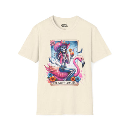 the salty cowgirl tarot graphic t-shirt t-shirt second colour product image