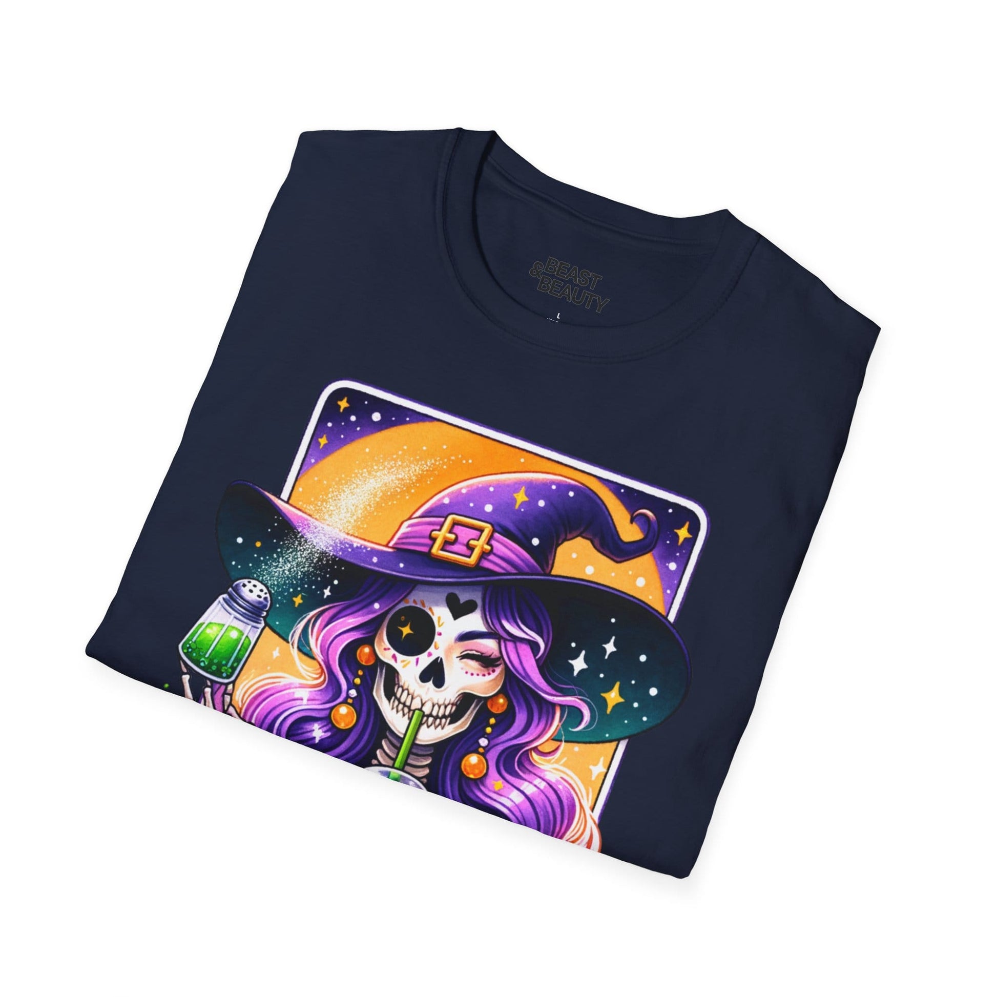 the salty witch tarot bubble tea t-shirt t-shirt ninth colour product image
