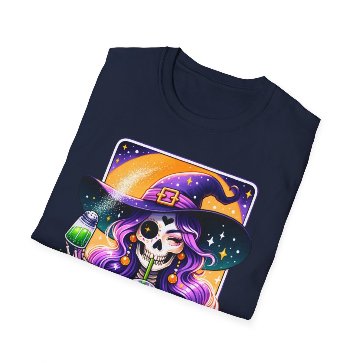 The Salty Witch Tarot Bubble Tea T-Shirt - funny t-shirt by Cheeky Business