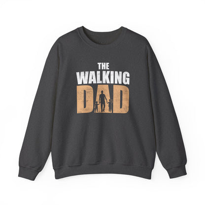 the walking dad sweatshirt dark heather sweatshirt Father's Day gift idea