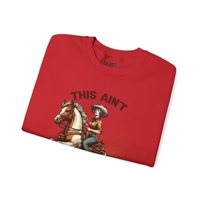 this ain t texas cowgirl sweatshirt sweatshirt cowgirl gift idea image 6