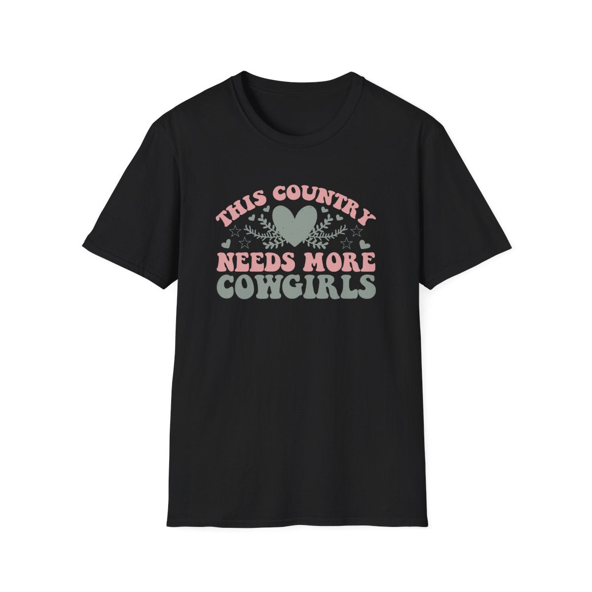 This Country Needs More Cowgirls T-Shirt - funny t-shirt by Cheeky Business