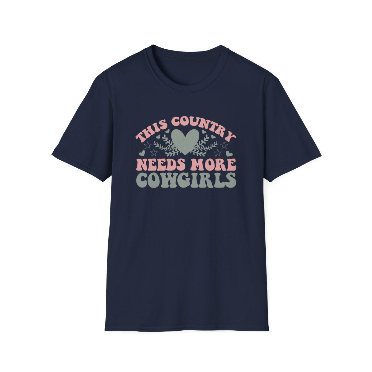 This Country Needs More Cowgirls T-Shirt - funny t-shirt by Cheeky Business