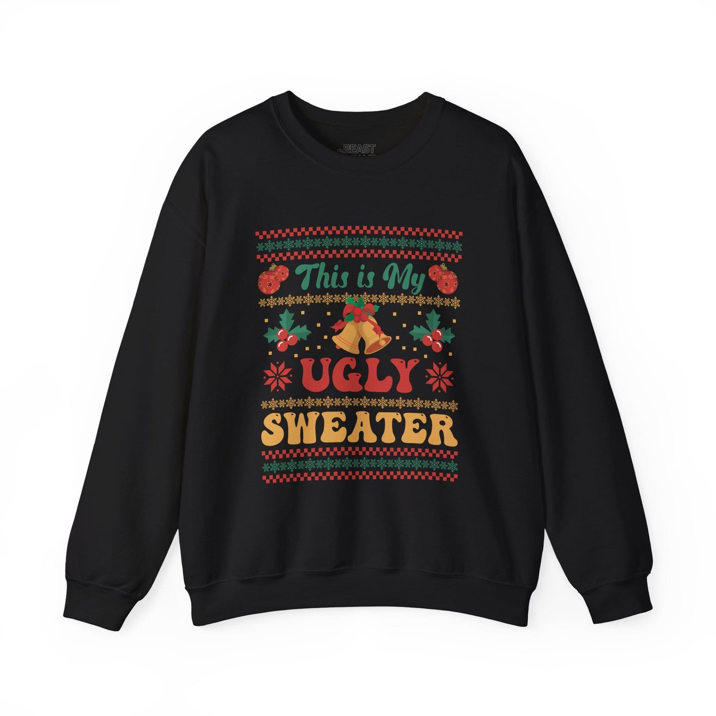 this is my ugly sweater christmas sweatshirt black sweatshirt Christmas gift idea