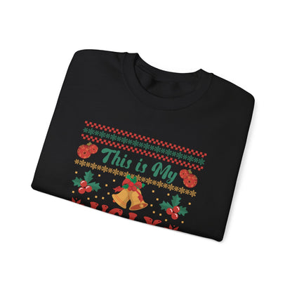 This Is My Ugly Sweater Christmas Sweatshirt - funny sweatshirt by Cheeky Business
