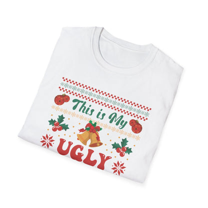 This Is My Ugly Sweater Christmas T-Shirt - funny t-shirt by Cheeky Business