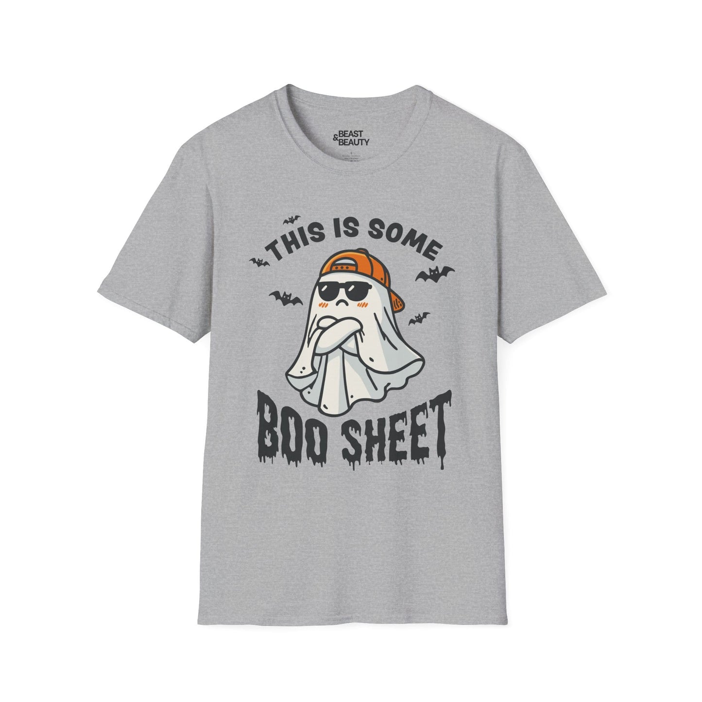 this is some boo sheet funny ghost halloween t-shirt t-shirt front product image