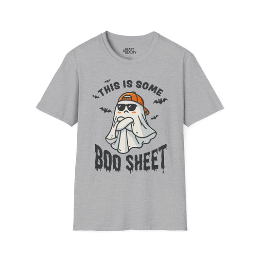 this is some boo sheet funny ghost halloween t-shirt t-shirt front product image