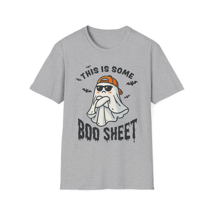 This Is Some Boo Sheet Funny Ghost Halloween T-Shirt - funny t-shirt by Cheeky Business