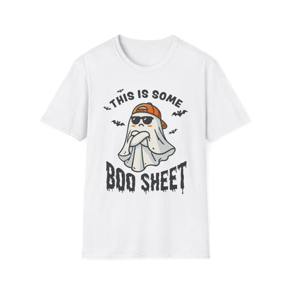 This Is Some Boo Sheet Funny Ghost Halloween T-Shirt - funny t-shirt by Cheeky Business
