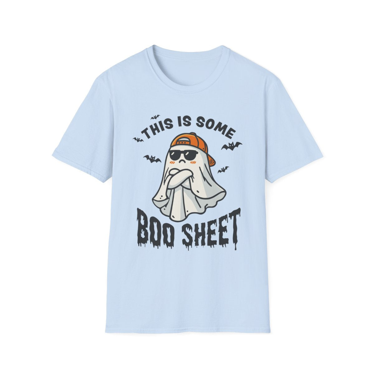 This Is Some Boo Sheet Funny Ghost Halloween T-Shirt - funny t-shirt by Cheeky Business