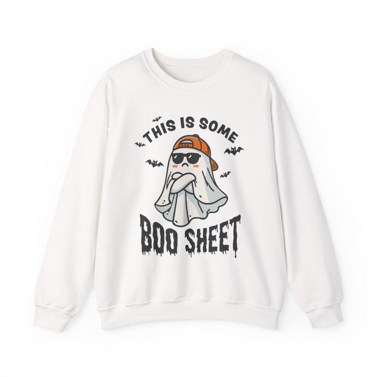 This Is Some Boo Sheet Funny Halloween Sweatshirt - funny sweatshirt by Cheeky Business
