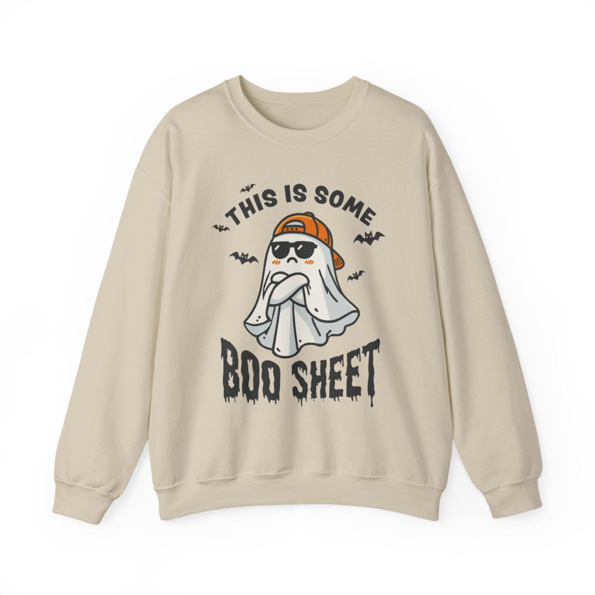 This Is Some Boo Sheet Funny Halloween Sweatshirt - funny sweatshirt by Cheeky Business