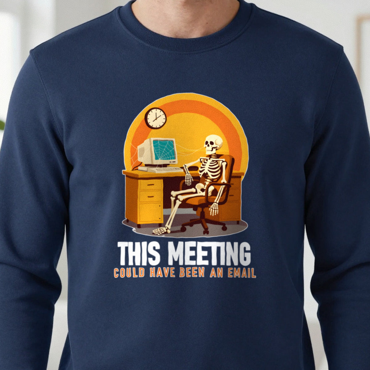 This Meeting Could Have Been An Email Funny T-Shirt & Sweatshirt close-up