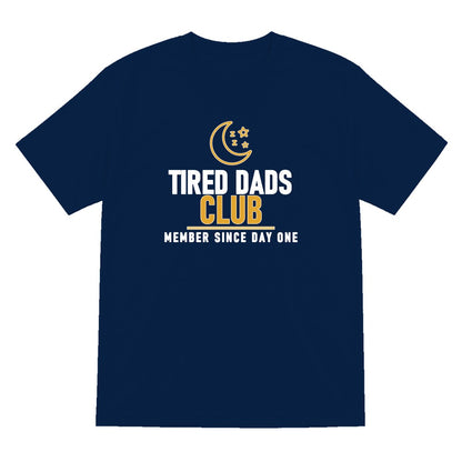 Tired Dads Club Funny Dad T-Shirt & Sweatshirt T-Shirt in Navy