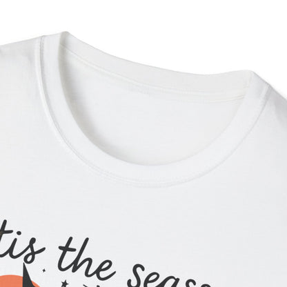 'Tis The Season Halloween Collage T-Shirt - funny t-shirt by Cheeky Business