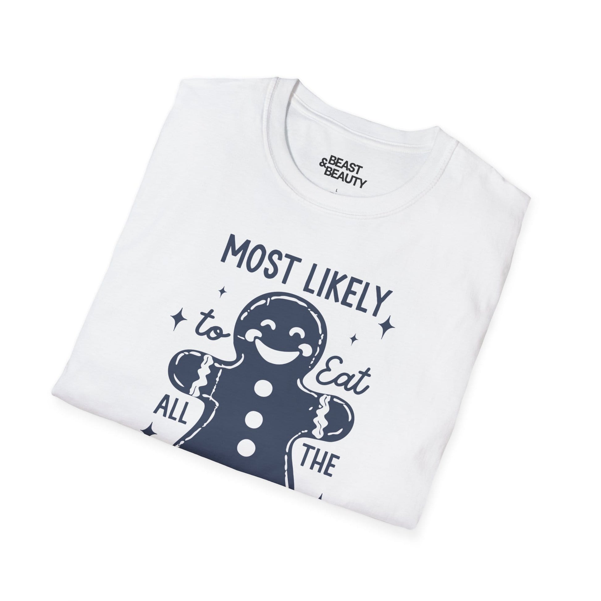title most likely to eat all the christmas cookies t-shirt t-shirt Christmas gift idea image 5