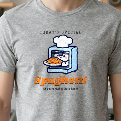 Today's Special Spaghetti Funny 3D Printing T-Shirt & Sweatshirt close-up